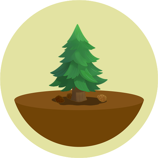 A fully grown tree — the reward for completing a Forest focus session
